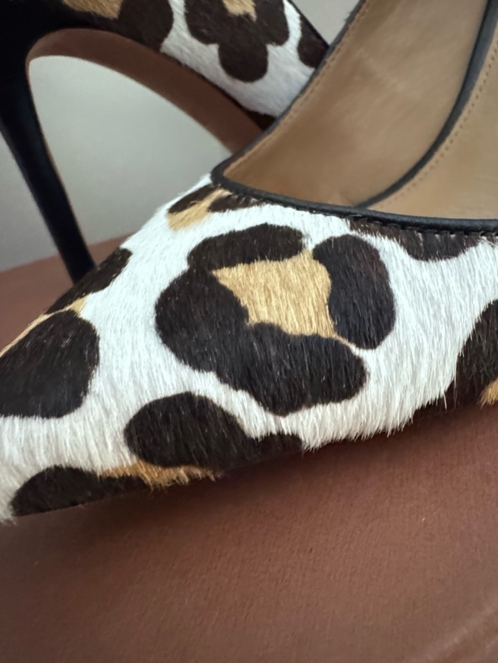 Coach ocelot  pony hair calf heels - Picture 7 of 11